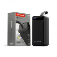 Повербанк 50000mAh TITANUM 741S 22.5W Black TPB-741S-B - 484268