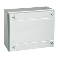 Коробка розподільча ДКС 190х140х70 сіра гладка IP56 ( 54110 )