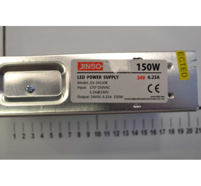 Блок живлення JINBO 150 Вт 220В AC/24В DC IP20 відкритий ( JLV-24150K )