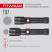 Портативний світлодіодний ліхтарик TITANUM TLF-T07 700Lm 6500K TLF-T07 - 483322