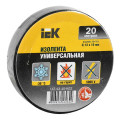 Ізострічка IEK 0,13мм х 15мм / 20м чорна ( UIZ-13-10-K02 )
