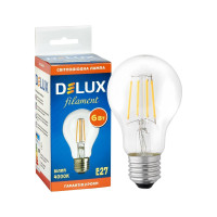 Лампа світлодіодна DELUX BL 60 6 Вт 4000K 220В E27 filament