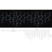 Гірлянда внутрішня DELUX ICICLE С 75 LED бахрома 2x0,7m білий/прозорий IP20