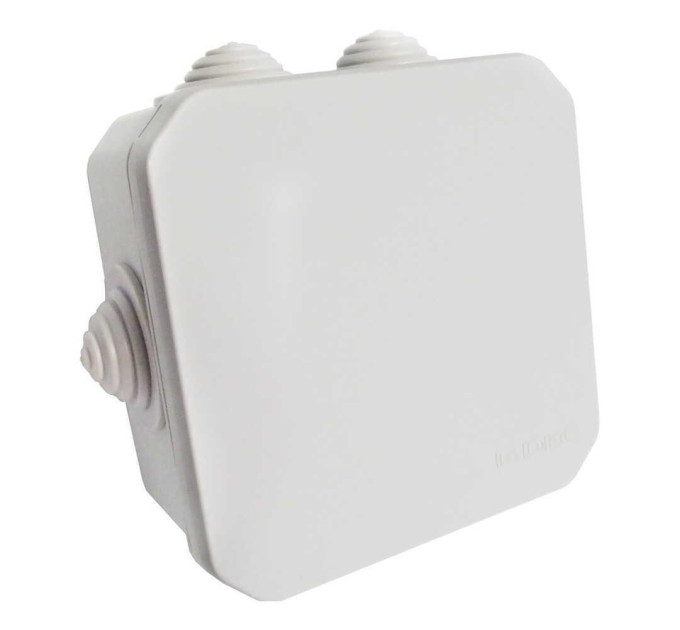 Коробка розподільча ДКС 100х100х50 сіра IP55 ( 53800 )