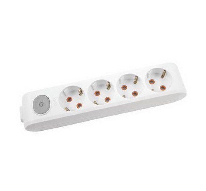 Колодка VIKO Multi-Let 4-на з заземленням з вимикачем (90118400)