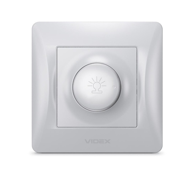 Димер 600Вт срібний шовк VIDEX BINERA VF-BNDM600-SS - 296944