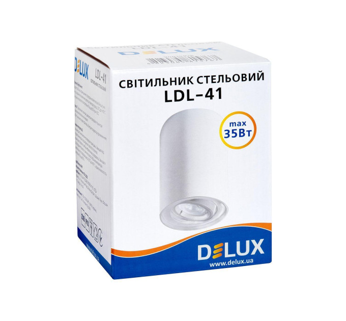 Світильник стельовий DELUX LDL-41 білий