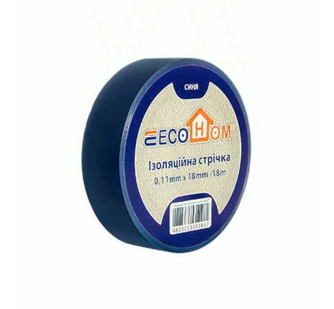 Ізострічка EcoHome 0,11мм х 18мм / 18м синя ( ECO0150020019 )