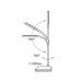 LED лампа настiльна з акумулятором TITANUM TLTF-022G 7W 3000-6500K USB сіра TLTF-022G - 482219