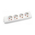 Колодка VIKO Multi-Let 4-на з заземленням (90114400)