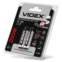 Акумулятори Videx HR6/AA 2100mAh double blister/2шт HR6/2100/2DB - 291796