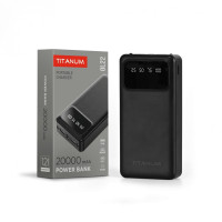Повербанк 20000mAh TITANUM OL22 Black TPB-OL22-B - 484169