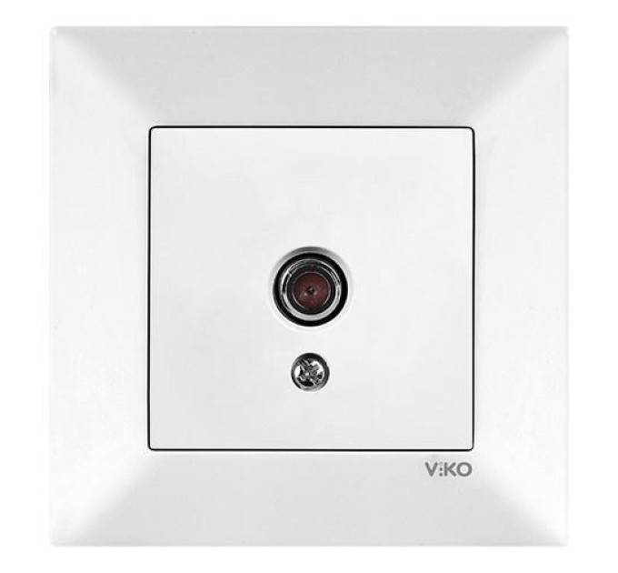 Розетка VI-KO Meridian біла TV кінцева (90970010-WH)