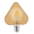 Лампа вінтажна світлодіодна (ретро) RUSTIC HEART-6 6W Filament led 2200К E27