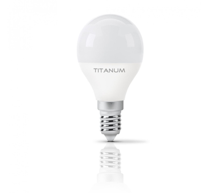 LED лампа TITANUM G45 6W E14 4100K TLG4506144 - 297538