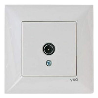 Розетка VI-KO Meridian біла TV прохідна (90970060-WH)