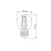 LED лампа TITANUM Filament G45 4W E27 2200K бронза TLFG4504272A - 298641