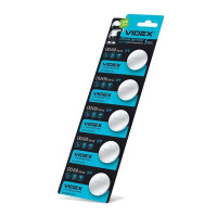 Батарейка літієва Videx CR2430 5шт BLISTER CARD CR2430 5pc - 292397