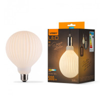 LED лампа VIDEX Filament VL-DG125175-WZTMO 4W E27 3000K Matt opal VL-DG125175-WZTMO - 484541