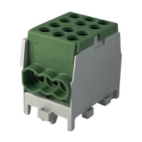 Клемний блок FJ-25/16.2G 100A зелений Промфактор ( FJ25162G )