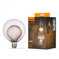 LED лампа VIDEX Filament VL-DG125-BB80LF 3.5W E27 3000K Bulb in bulb VL-DG125-BB80LF - 484503