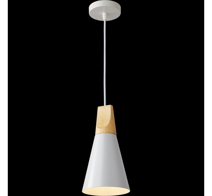 Світильник HOPFEN LOFT NT 1 WH (E27, max 40W)