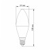 LED лампа VIDEX C37h 4.9W E14 4100K VL-C37h-49144 - 486866