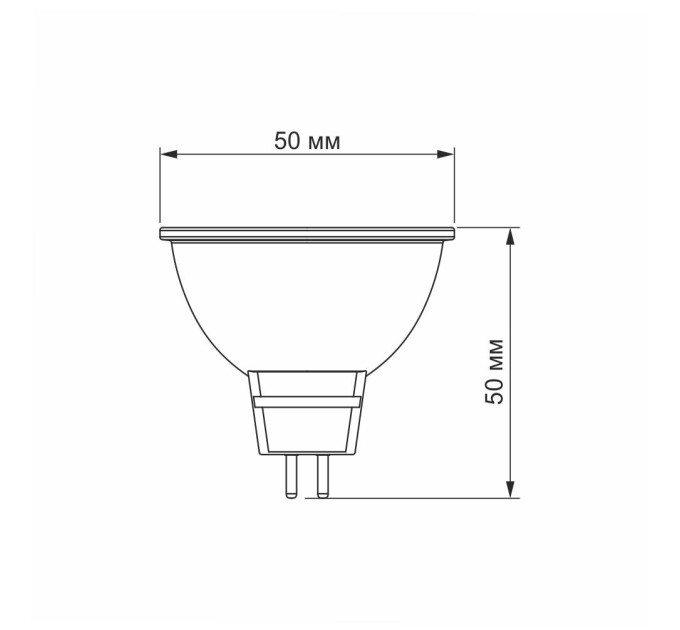 LED лампа VIDEX MR16e 3W GU5.3 4100K VL-MR16e-03534 - 291994