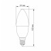 LED лампа VIDEX C37e 3.5W E14 4100K VL-C37e-35144 - 292588