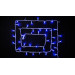 Гірлянда зовнішня DELUX STRING 100 LED 10m (2x5m) синій/білий IP44 EN