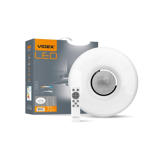 LED світильник функціональний круглий VIDEX RING 72W 2800-6200K VL-CLS1859-72 - 298740