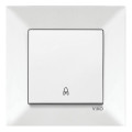 Кнопка VI-KO Meridian біла (90970006-WH)