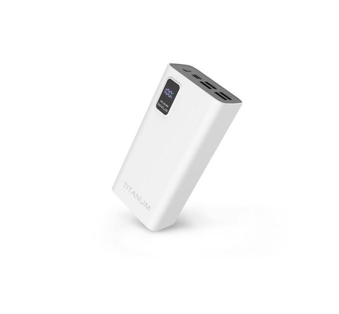 Повербанк TITANUM 728S 30000mAh 22.5W White TPB-728S-W - 483506