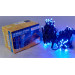 Гірлянда зовнішня DELUX STRING 100 LED 10m (2x5m) flash синій/чорний IP44 EN