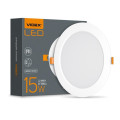 LED світильник Back вбудований круглий VIDEX 15W 5000K VL-DLBR-155 - 480475