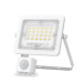 LED прожектор VIDEX F2e 20W 5000K з датчиком руху та освітленості VL-F2e205W-S - 480420