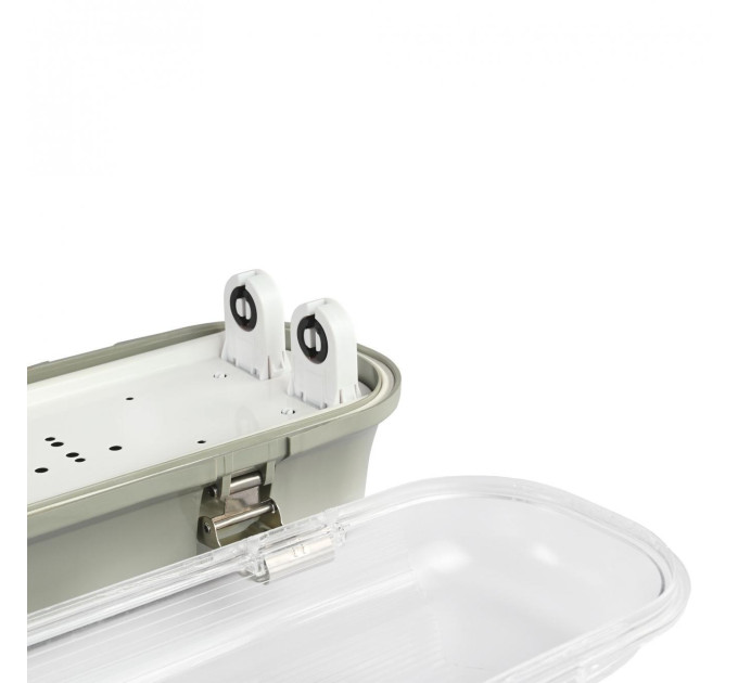 LED світильник IP65 лінійний під лампу 2хТ8 VIDEX 1,2М 220V VL-BNW-T8122G - 484831