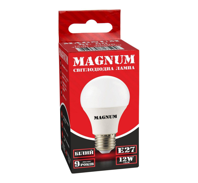 лампа світлодіодна MAGNUM BL 60 12 Вт 4100K 220В E27