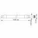 LED лампа VIDEX T8 24W 1.5M 6200K матова VL-T8-24156 - 292847