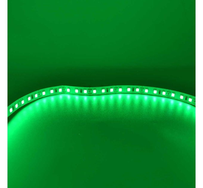 Світлодіодна стрічка LED LIGHT 12V 9.6W зелена 120LED IP20 ( MTK-600G3528-12 )