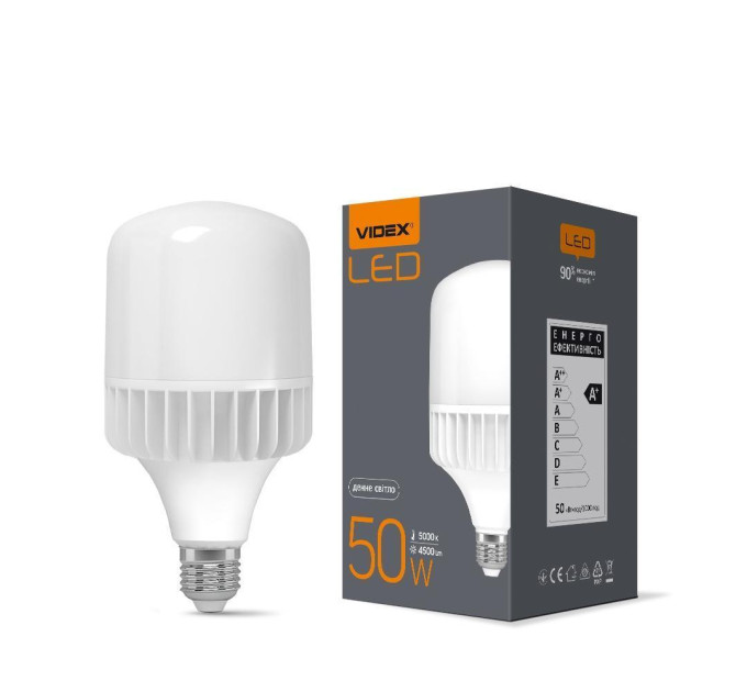 LED лампа VIDEX A118 50W E27 5000K VL-A118-50275 - 294186