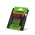 Батарейка лужна Videx LR03/AAA Turbo 4шт BLISTER LR03T/AAA 4B - 482349 - ціна за 1 шт. 20.00 грн., замовлення кратно блістеру (2/4/5/10шт)