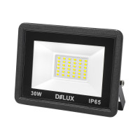 Прожектор світлодіодний DELUX FMI 11 LED 30Вт 6500К IP65 чорний