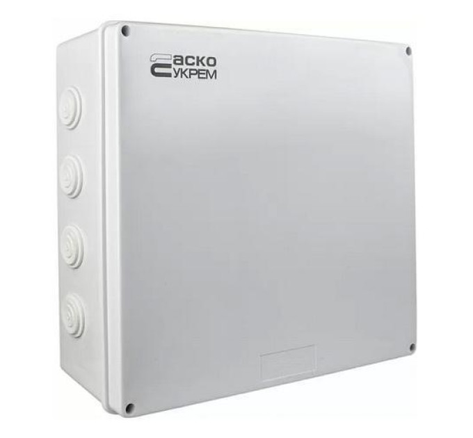 Коробка розподільча АСКО 400х350х120 біла IP65 ( A0150170026 )