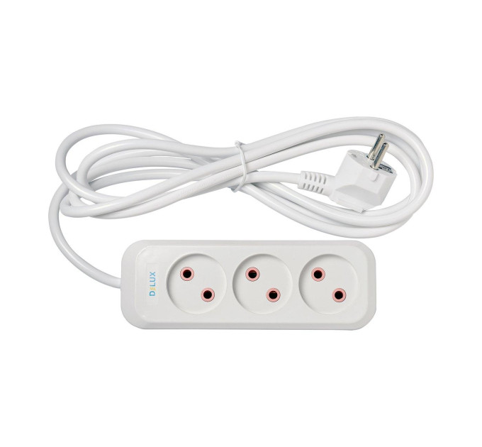Подовжувач DELUX G3J 3m (ABS)