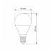 LED лампа VIDEX G45e 3.5W E14 3000K VL-G45e-35143 - 292496
