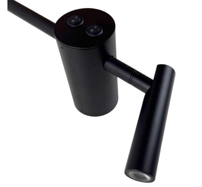 Світильник настінний Violux POINTER-P 8W 4200K 650Lm IP20 чорний ( 551117 )