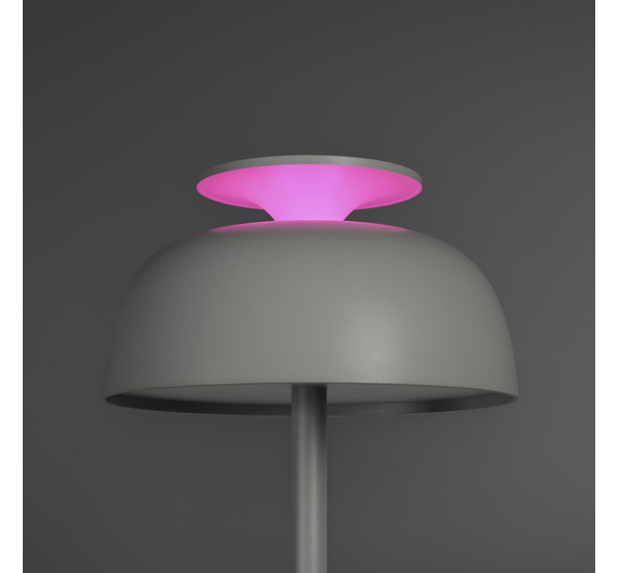 LED лампа настiльна з акумулятором VIDEX VL-TF24W 8W 4000K+RGB White VL-TF24W - 400226
