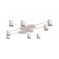 Світильник STARK CL-8/4-ACRIL 8xGX53 WH, 1060x100мм, білий, HOPFEN