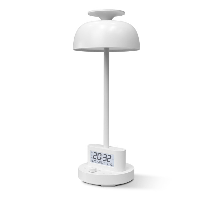 LED лампа настiльна з акумулятором VIDEX VL-TF24W 8W 4000K+RGB White VL-TF24W - 400226